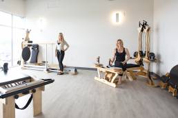 pilates studio with owners
